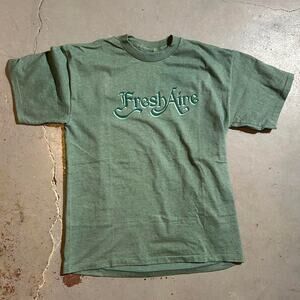 90s green mannheim steamroller tee